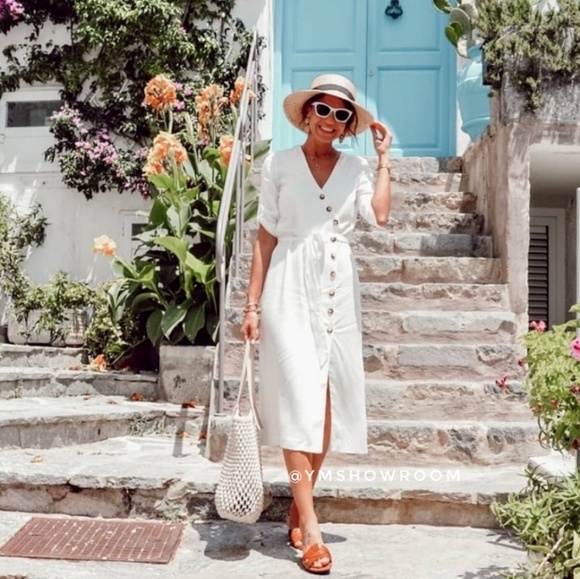 ZARA  button down dress - Picture 4 of 8